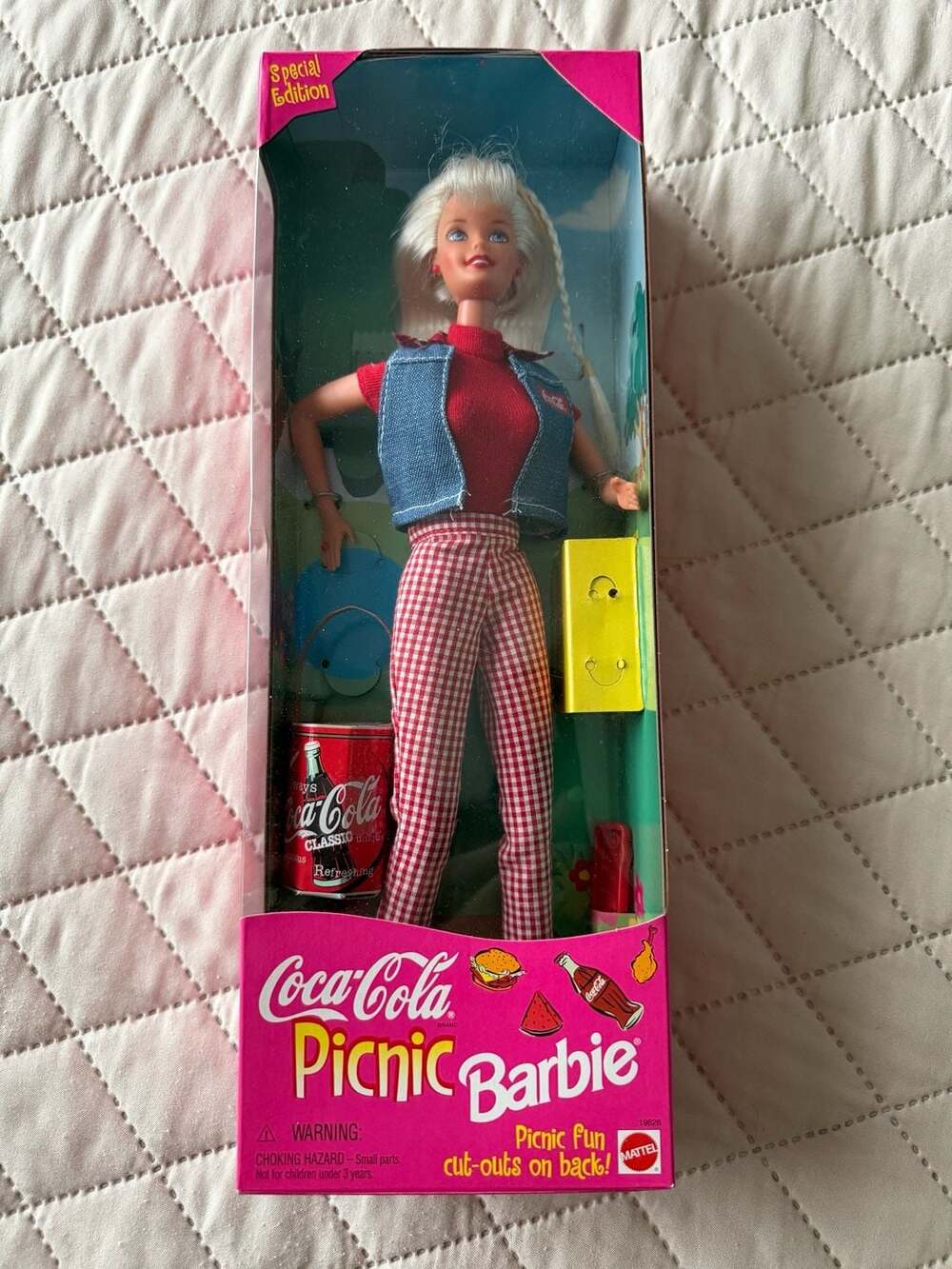 1997 Mattel Coca-Cola Picnic Barbie Special Edition Doll